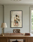 Vintage Winter Sleigh Art Print