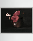 Vintage Red Poppy Still Life Art Print