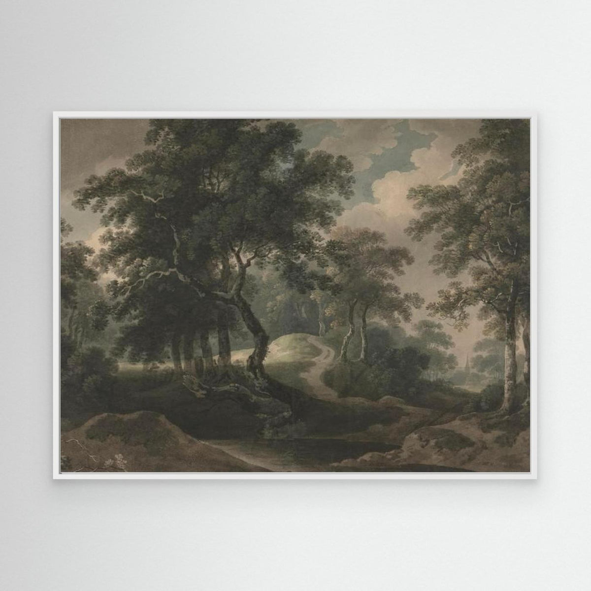Woodland Trail Canvas Print