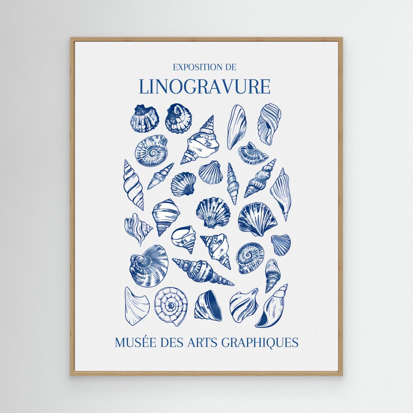 Lino Seashell Art Market by Jolly And Dash