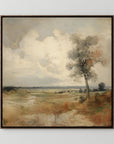 Soft Neutral Field Landscape | Canvas 