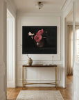 Vintage Red Poppy Still Life Art Print