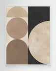Brown geometry 5 by Vitor Costa White