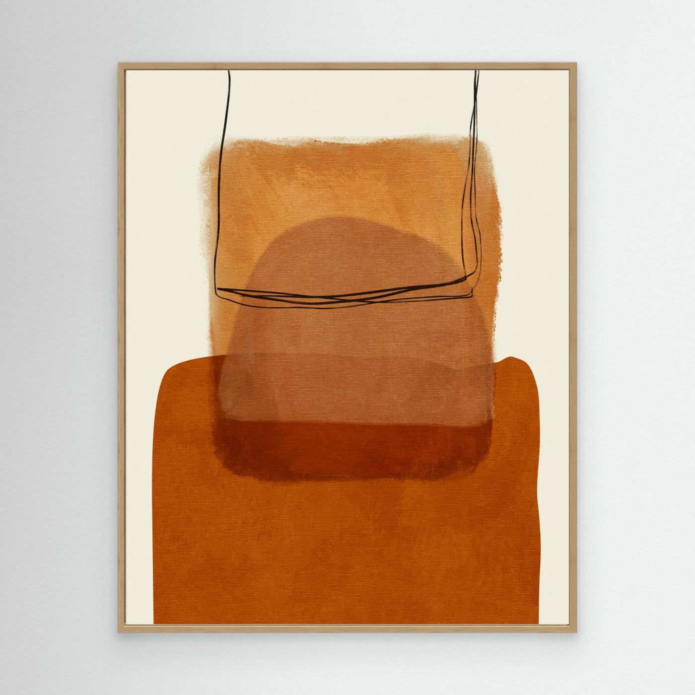 Painted Lines Desatur Kopie by Ana Rut Bre