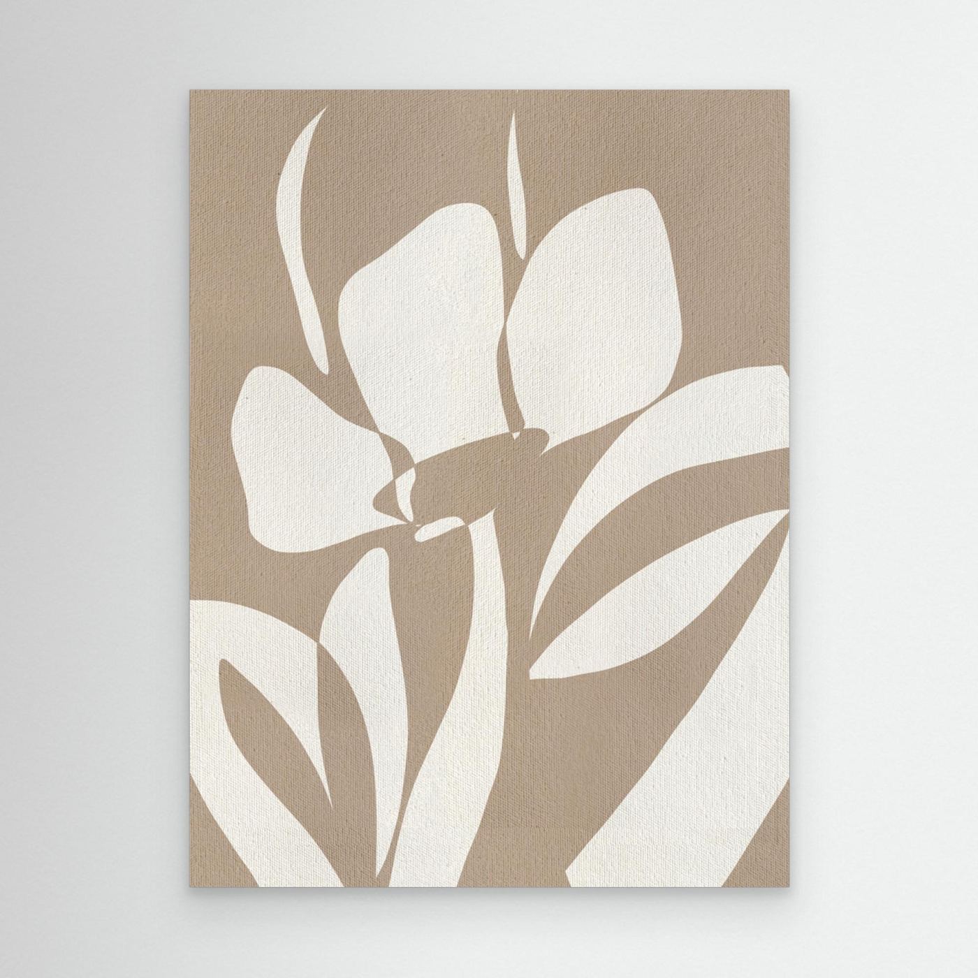 Muted Petals No 3 by Shatha Al Dafai No Frame