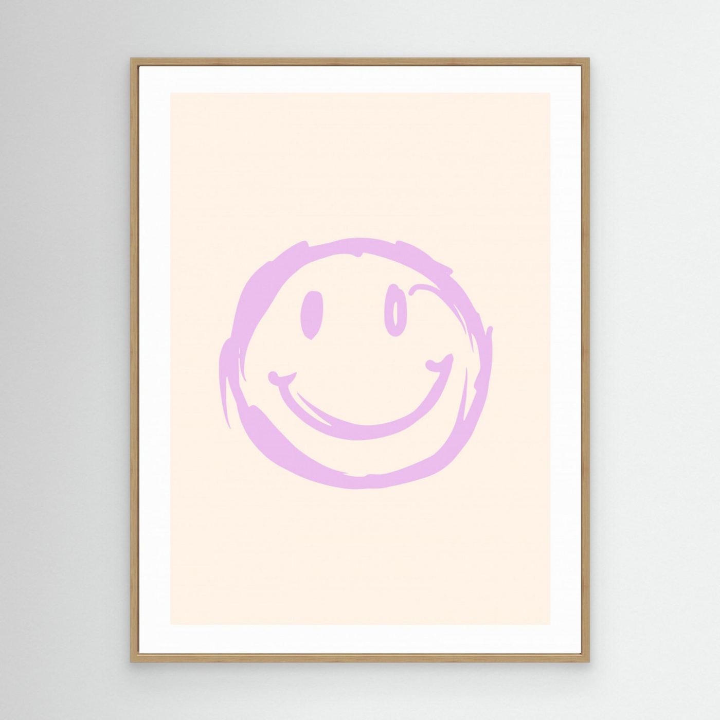 Purple Smiley by Rikke Løndager Boisen