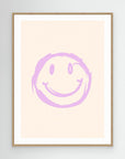 Purple Smiley by Rikke Løndager Boisen