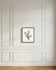 Green Berry Botanical Study Vintage Wall Art Print