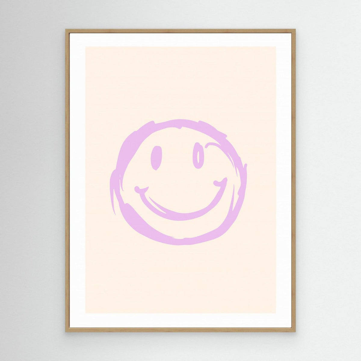 Purple Smiley by Rikke Løndager Boisen