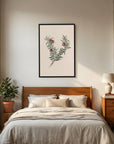 Vintage Red Berry Botanical Art Print