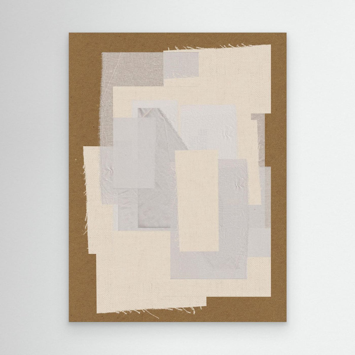 Fabric Pattern Collage No.6 by The Miuus Studio