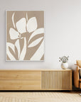 Muted Petals No 3 by Shatha Al Dafai
