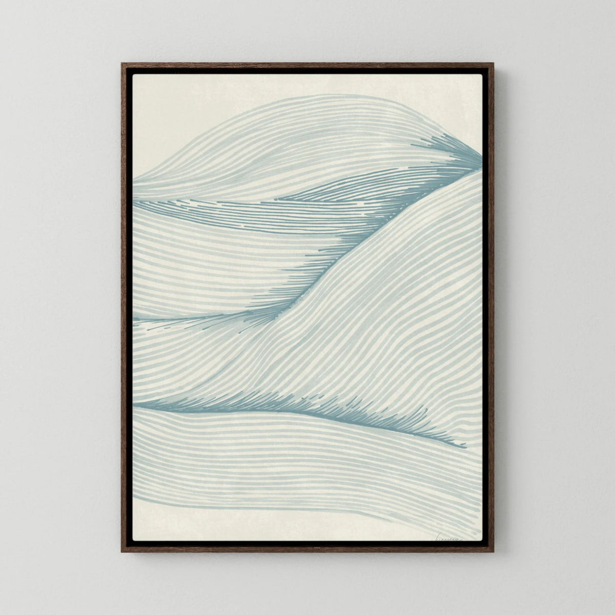 Ocean in lines 02 by Lucrecia Caporale