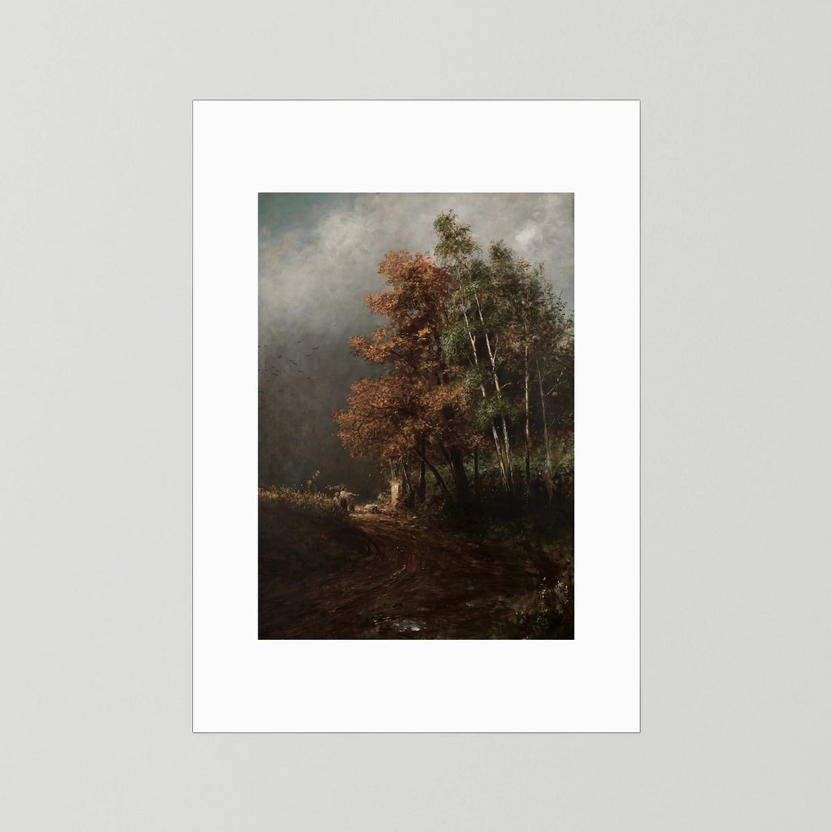 Moody Autumn Scene
