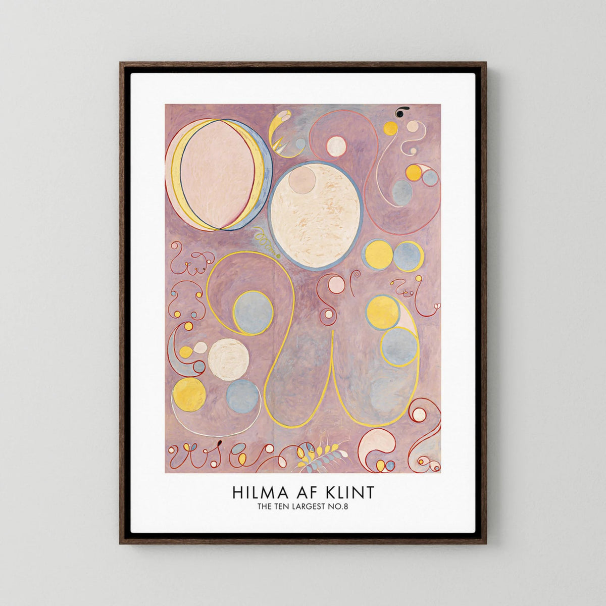 The Ten Largest No.8 Poster by Pictufy