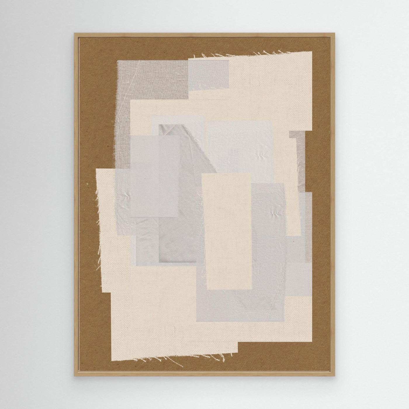 Fabric Pattern Collage No.6 by The Miuus Studio