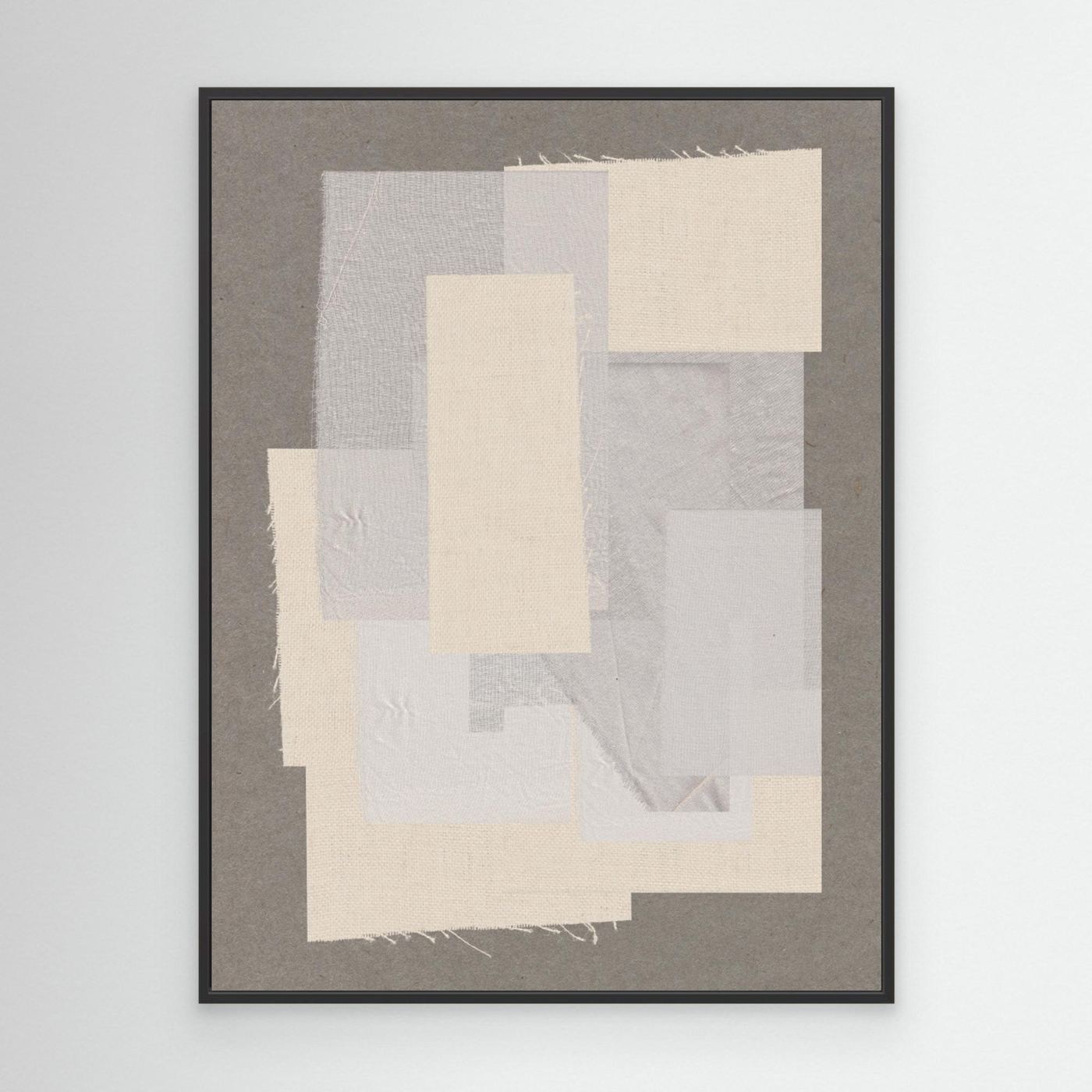 Fabric Pattern Collage No.7 by The Miuus Studio