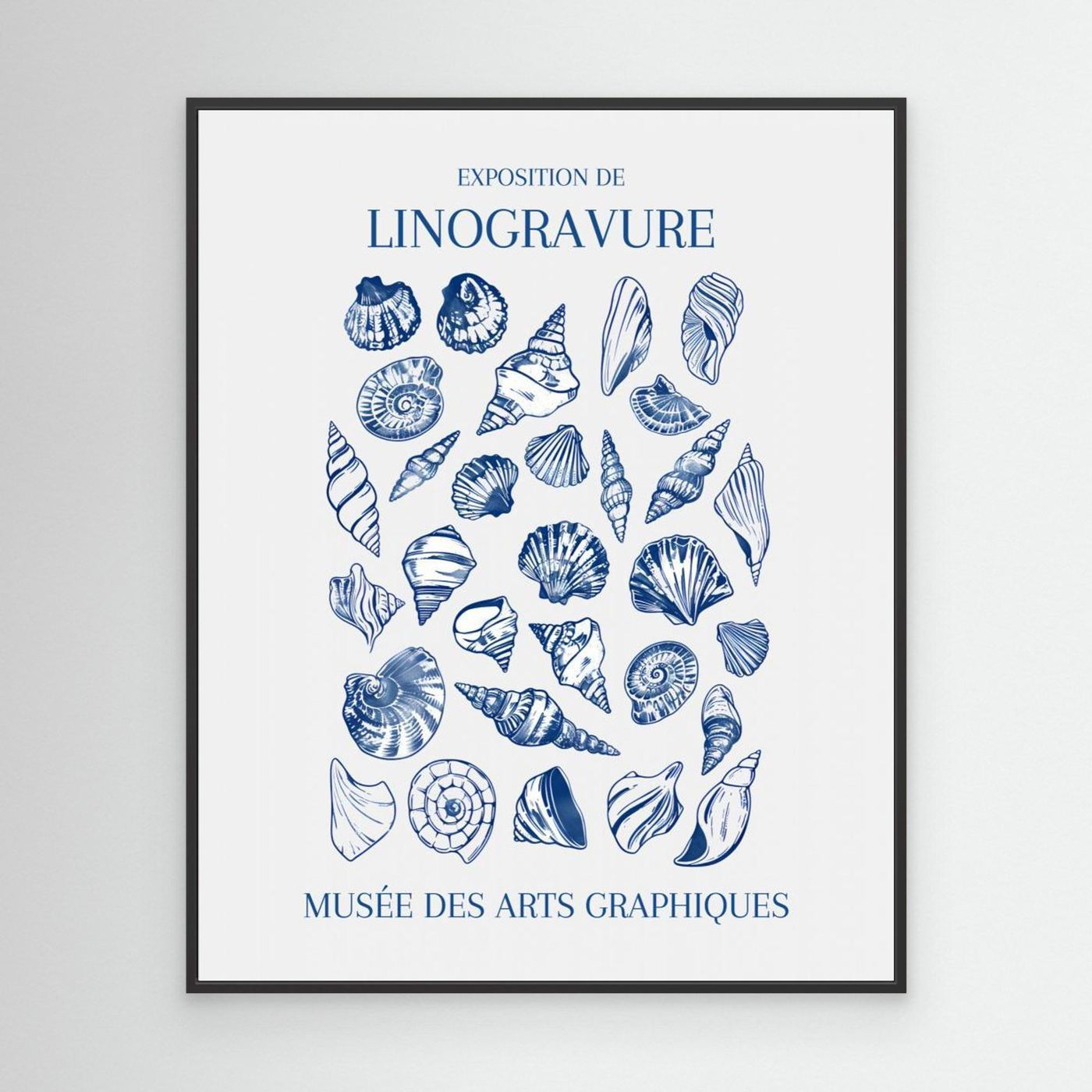 Lino Seashell Art Market by Jolly And Dash