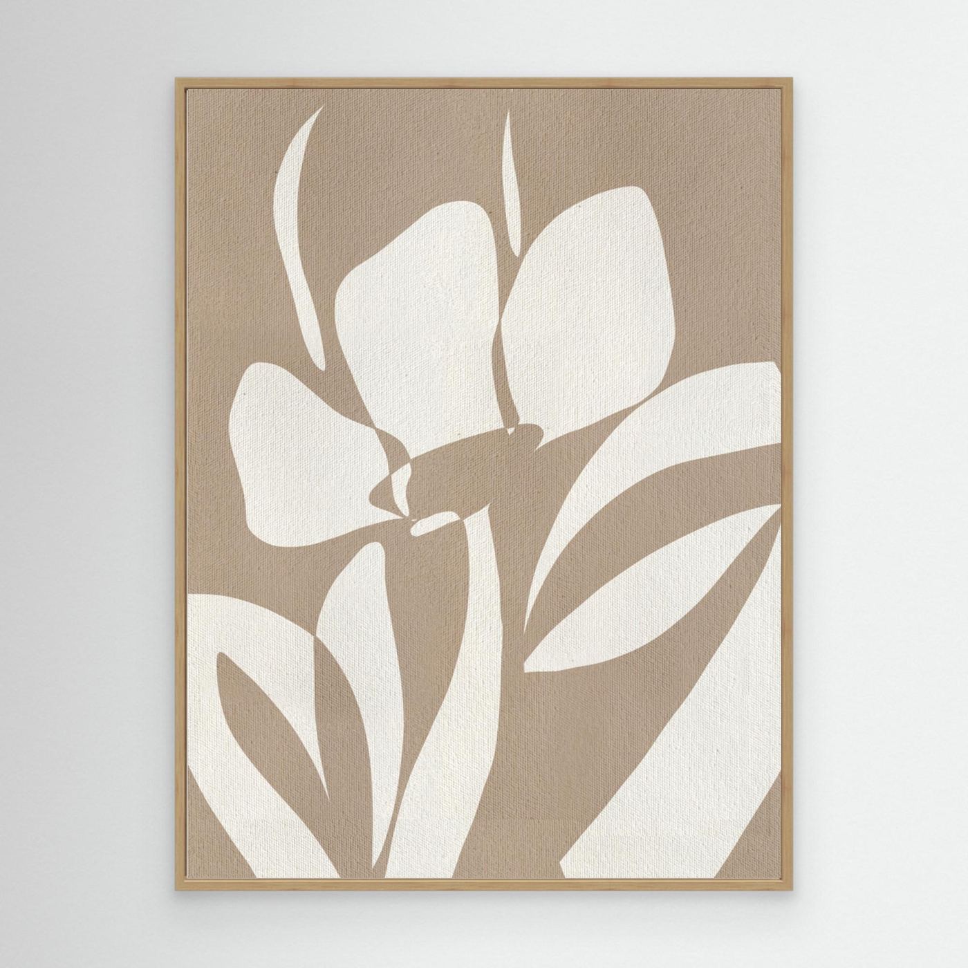 Muted Petals No 3 by Shatha Al Dafai Oak