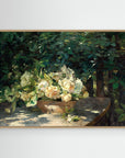 Garden Gathering Floral Artwork Canvas