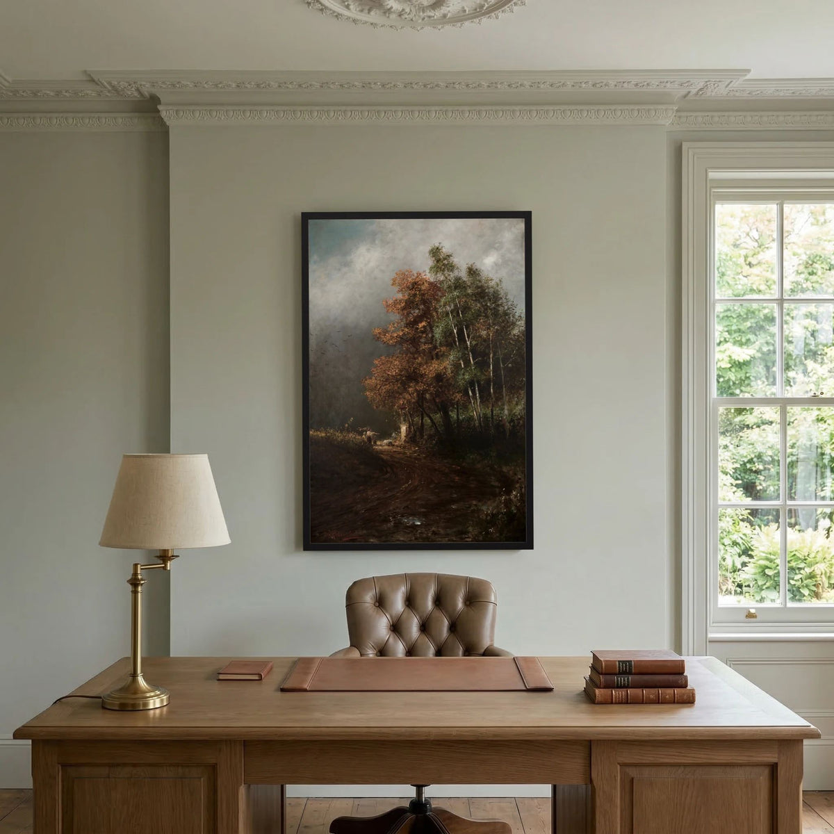 Moody Autumn Scene