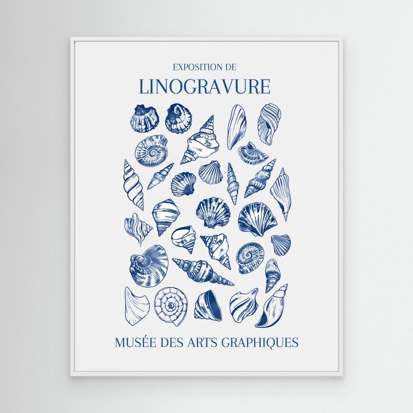 Lino Seashell Art Market by Jolly And Dash