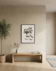 Vintage Cherry Botanical Art Print