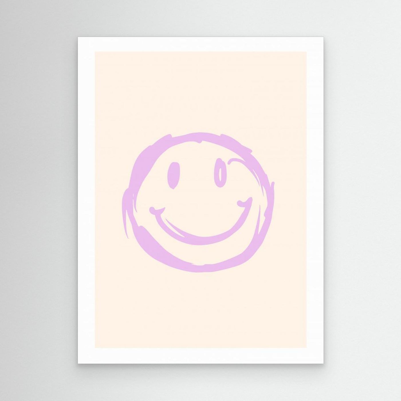Purple Smiley by Rikke Løndager Boisen