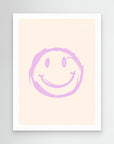 Purple Smiley by Rikke Løndager Boisen