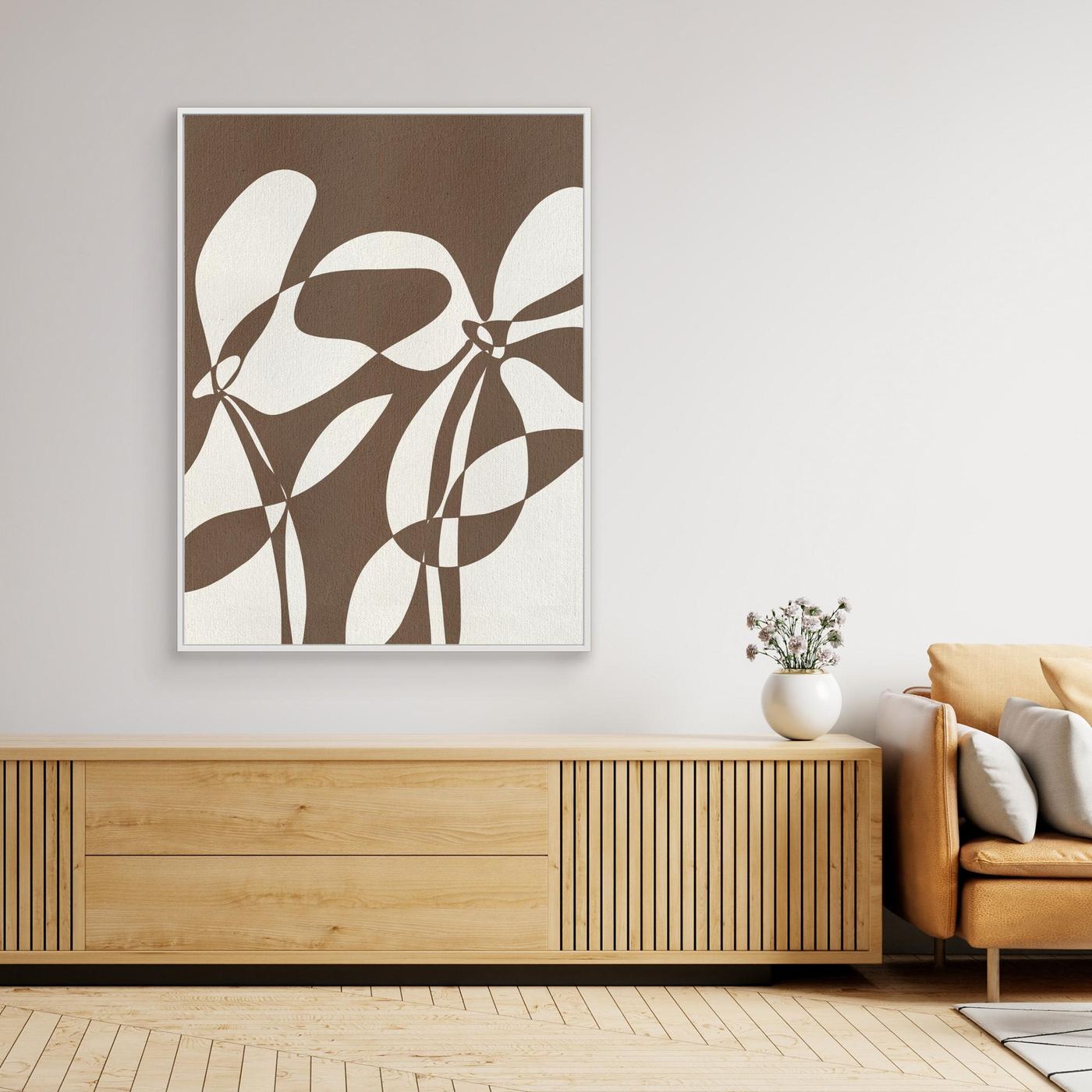 Muted Petals No 2 by Shatha Al Dafai