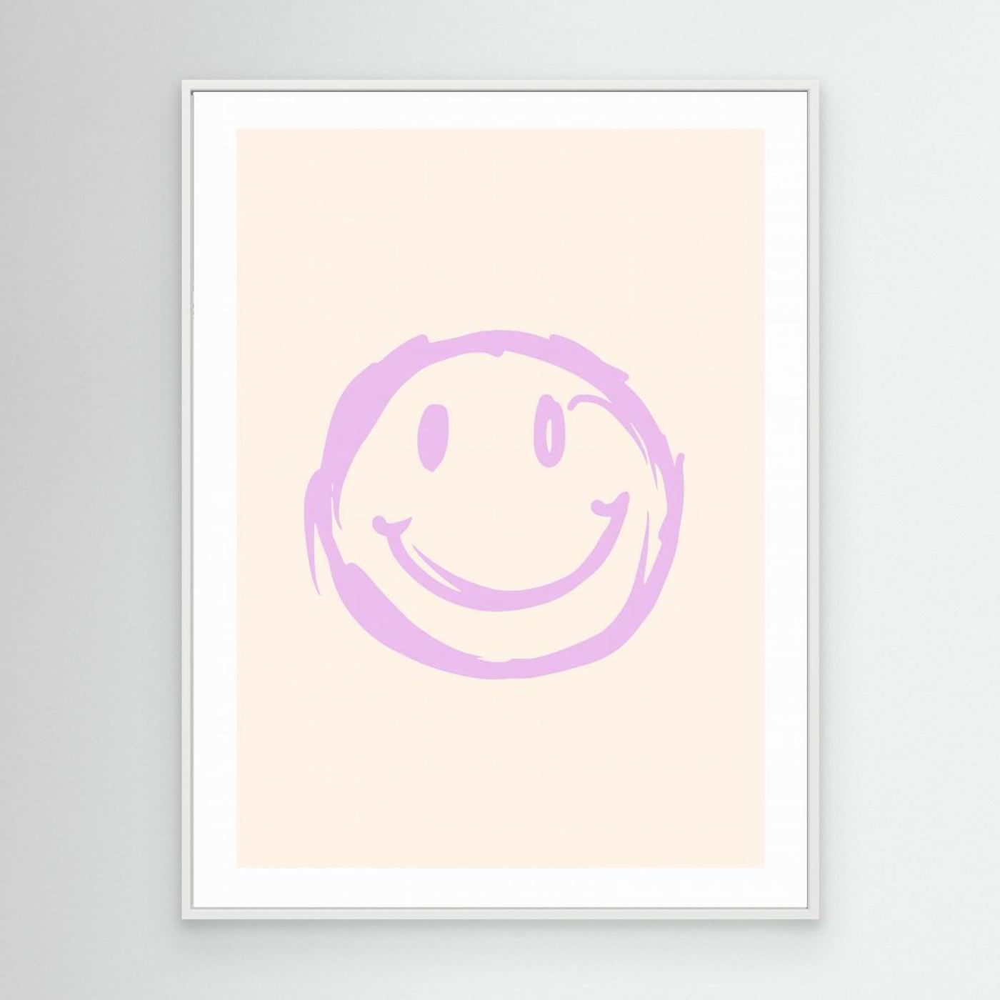 Purple Smiley by Rikke Løndager Boisen