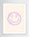 Purple Smiley by Rikke Løndager Boisen