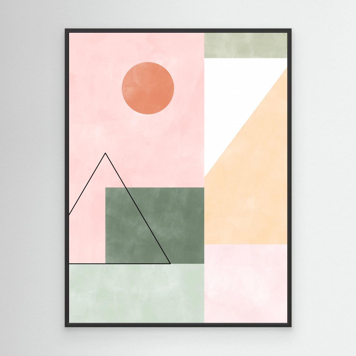 3x4 Aspectratio Pinkgreen21 by Elena Ristova