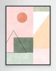 3x4 Aspectratio Pinkgreen21 by Elena Ristova
