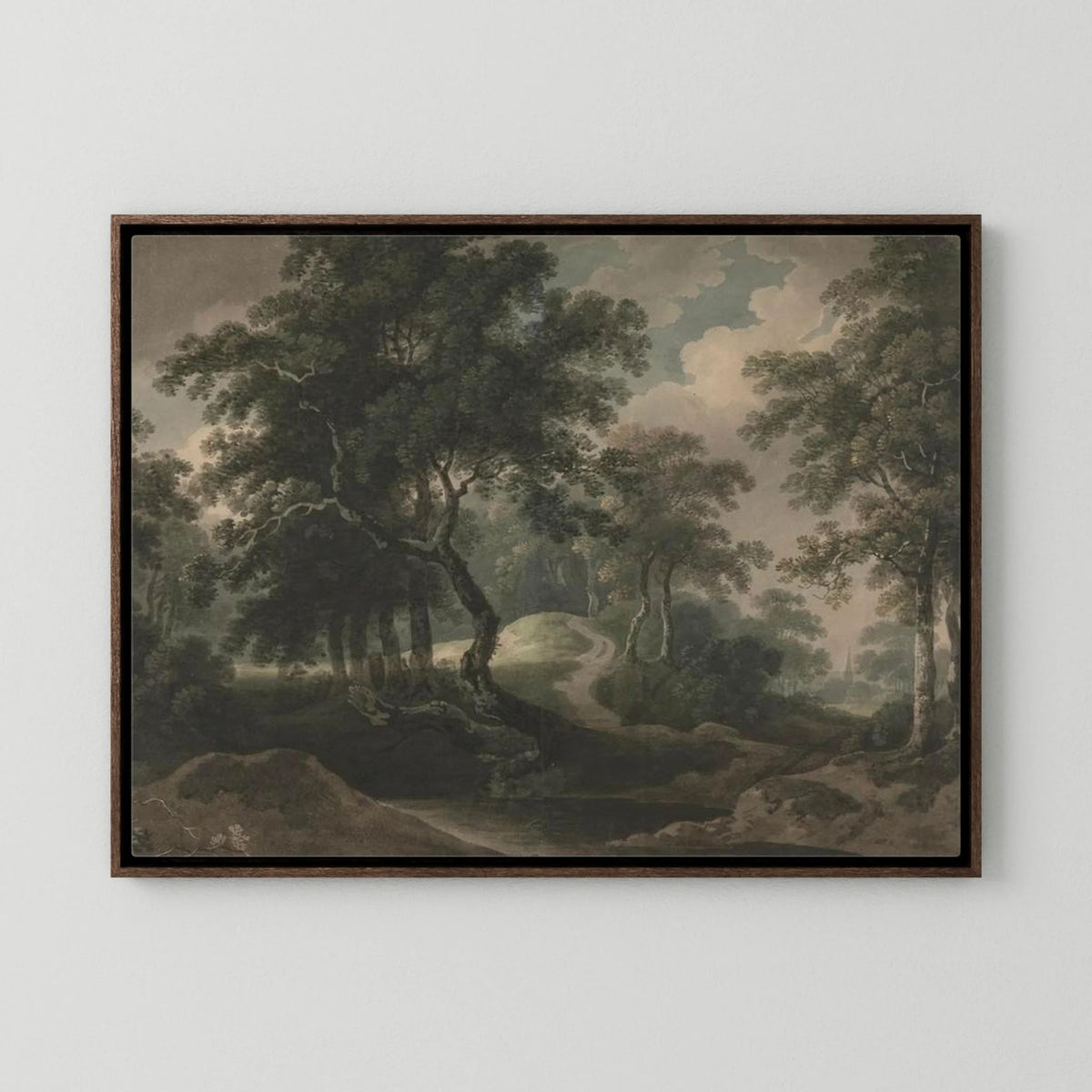 Woodland Trail Canvas Print