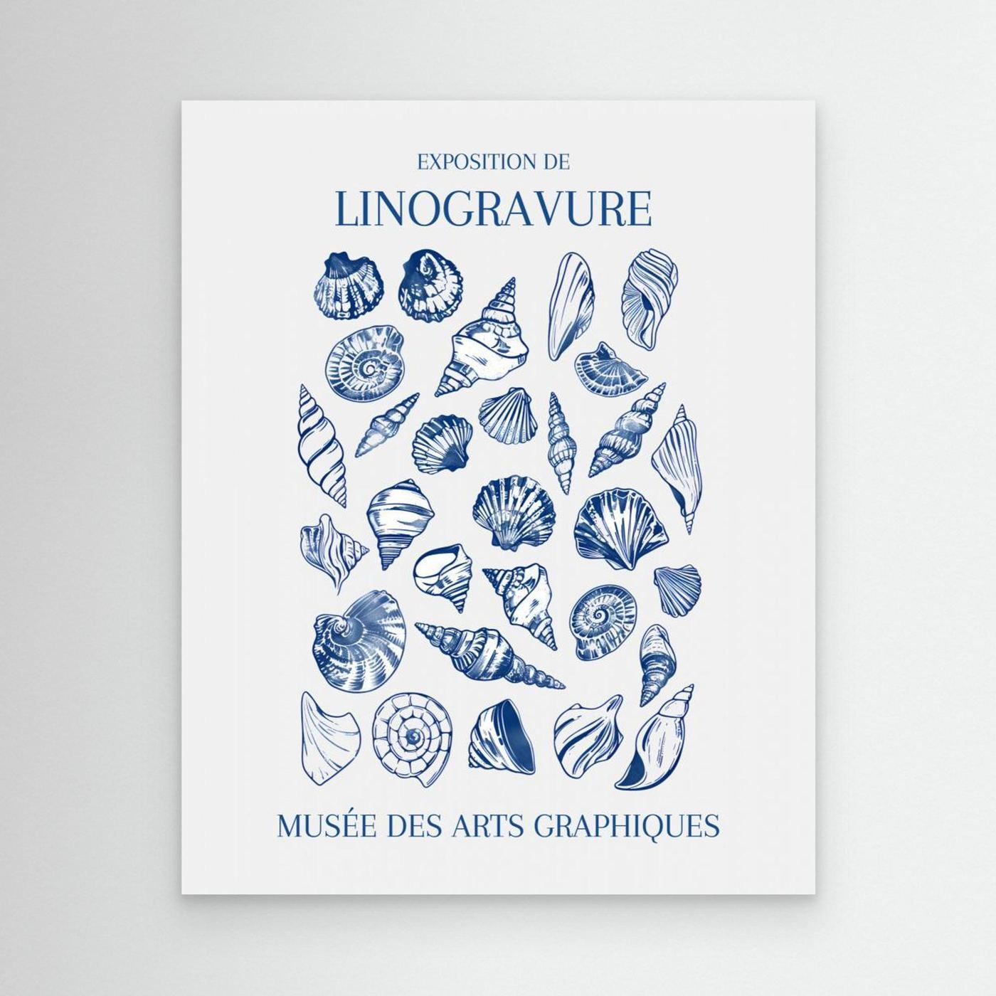 Lino Seashell Art Market by Jolly And Dash