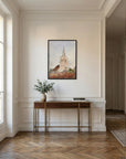 Old World Church Christmas Art Print