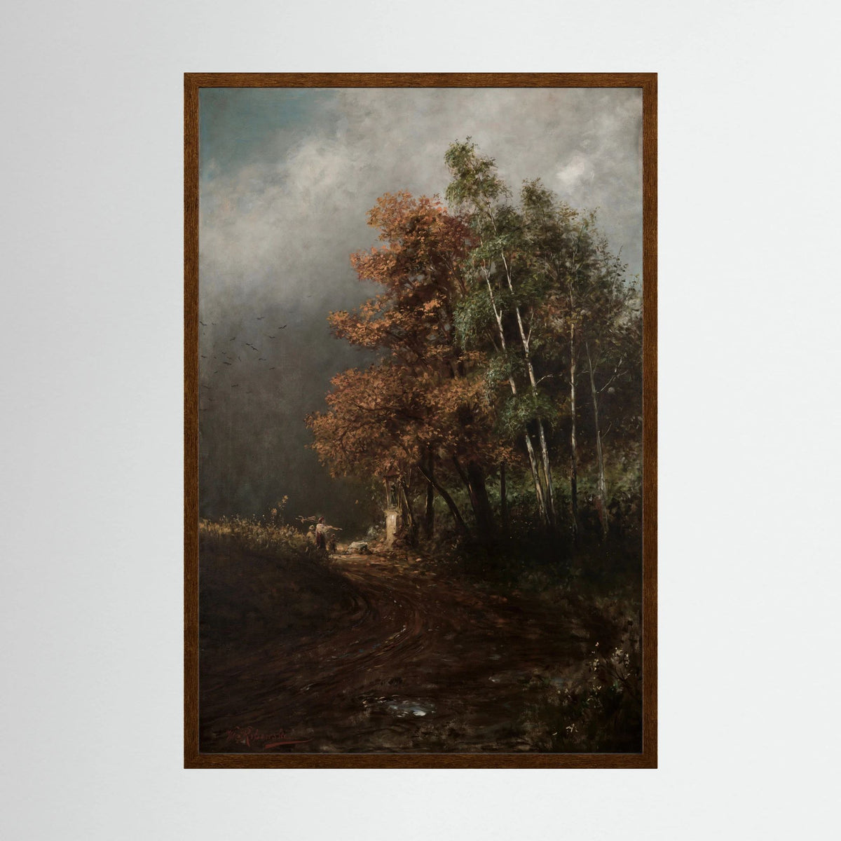 Moody Autumn Scene