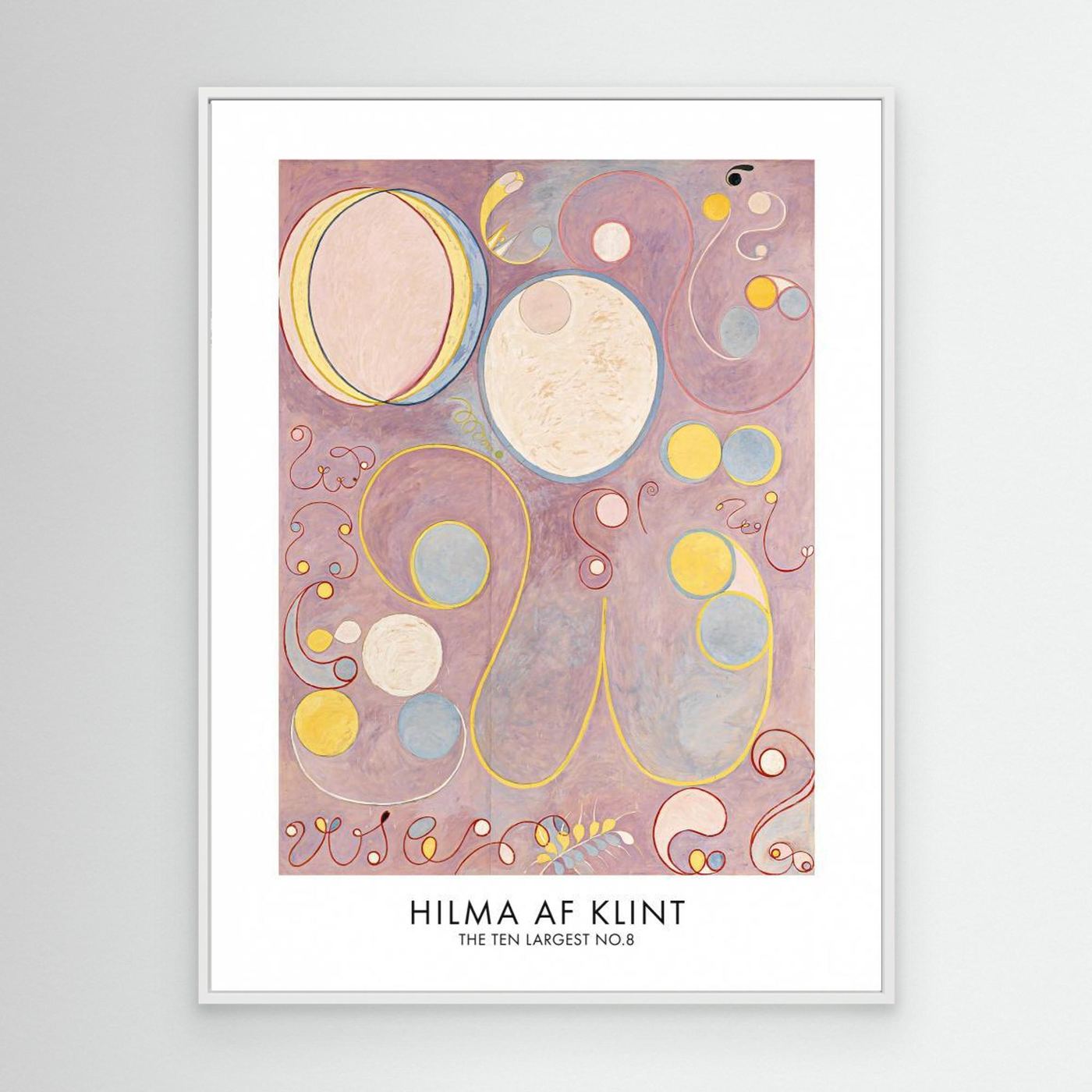 The Ten Largest No.8 Poster by Pictufy