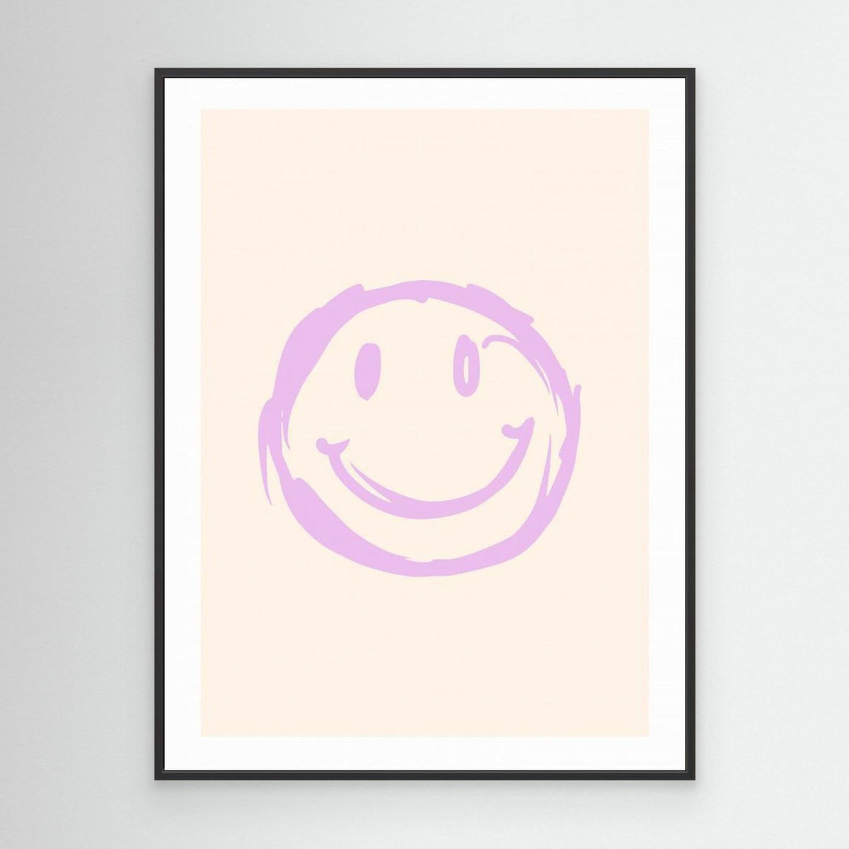 Purple Smiley by Rikke Løndager Boisen