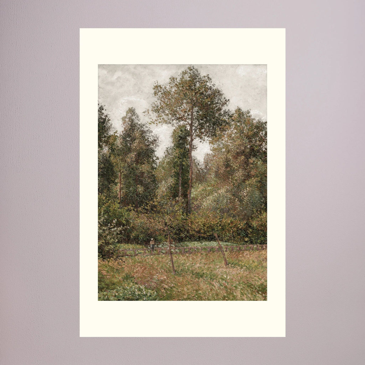 Woodland Landscape Vintage Wall Art Print No Frame Freja