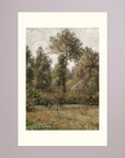Woodland Landscape Vintage Wall Art Print No Frame Freja