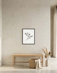 Red Berry Botanical Study Vintage Wall Art Print