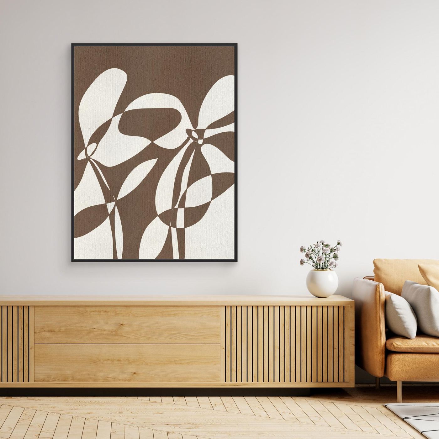 Muted Petals No 2 by Shatha Al Dafai