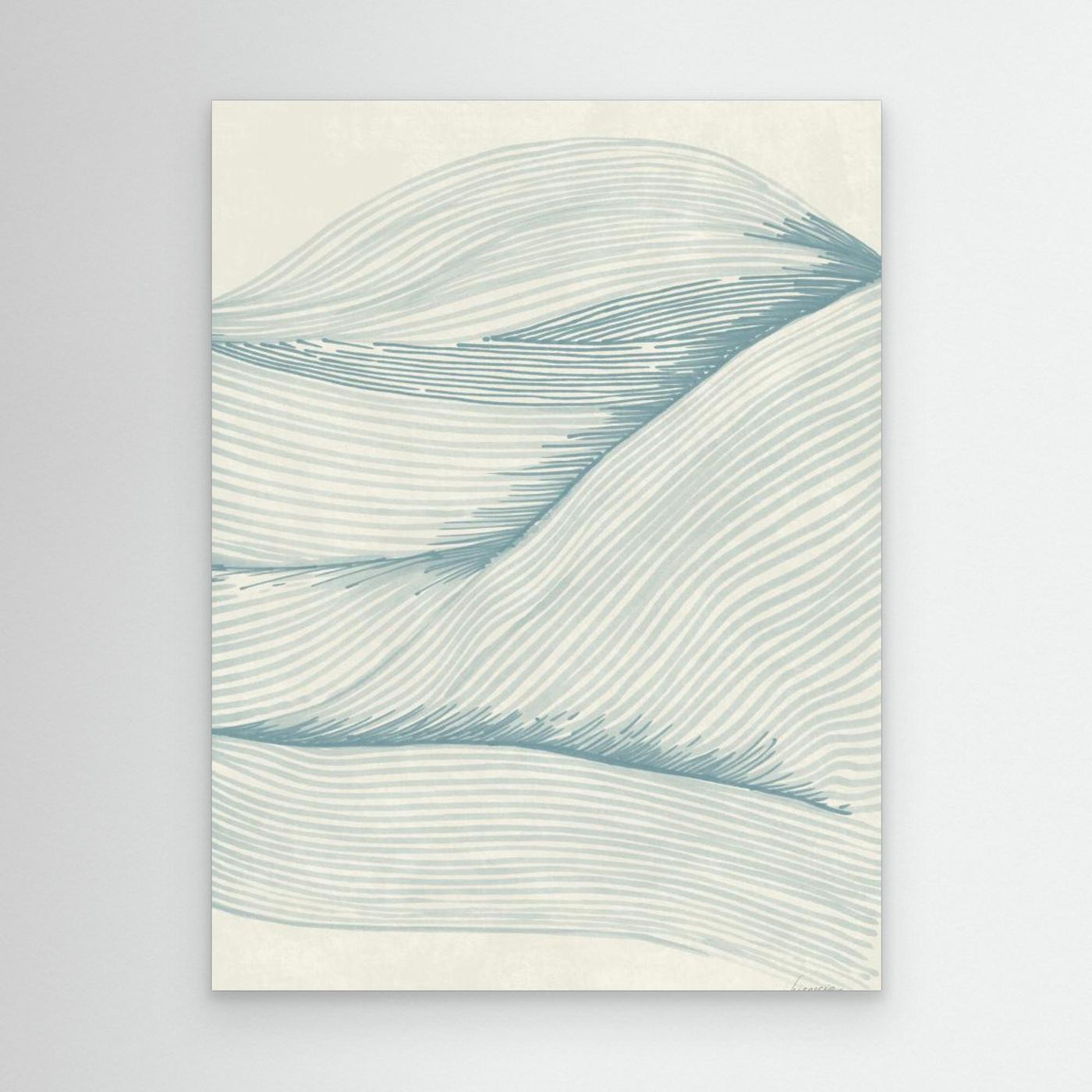 Ocean in lines 02 by Lucrecia Caporale
