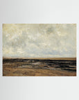 Neutral Landscape Art Print | Serene Minimal Landscape for Modern Home Decor No Frame No border