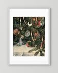 Vintage Christmas Tree Art Print