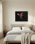 Vintage Red Poppy Still Life Art Print