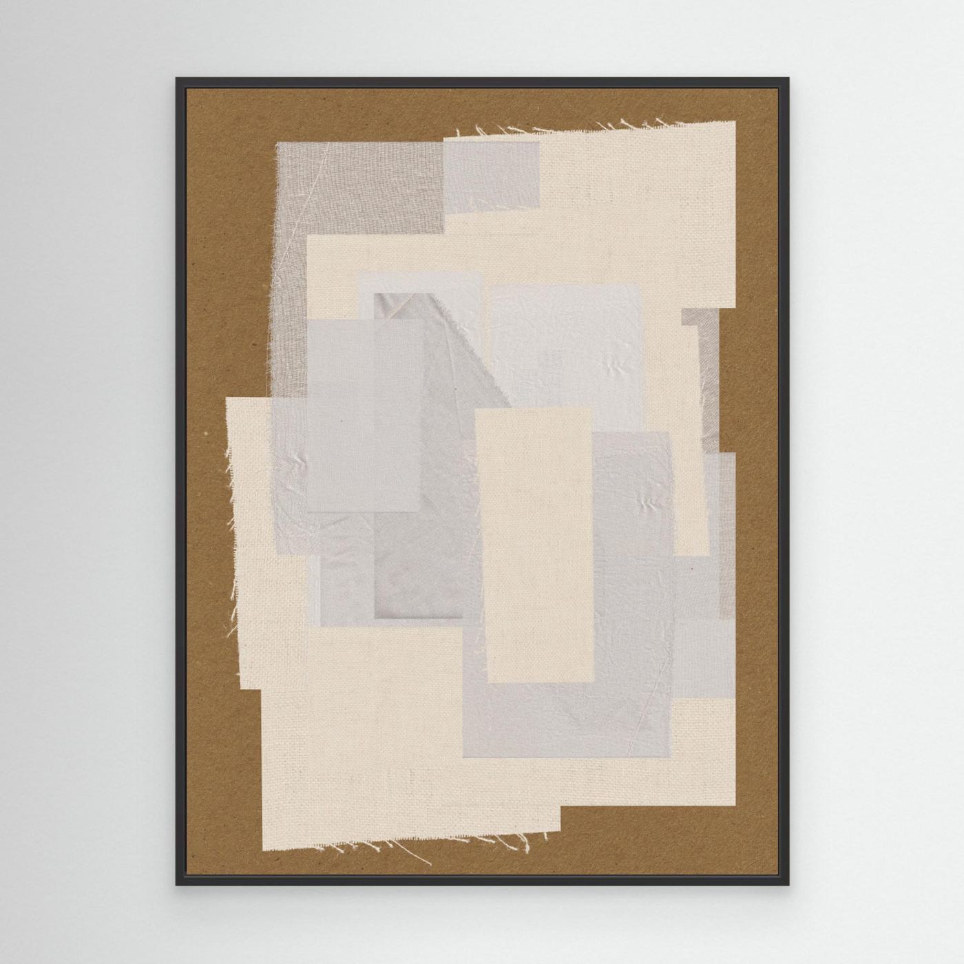 Fabric Pattern Collage No.6 by The Miuus Studio