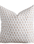 June Floral Block Printed Pillow Cover
